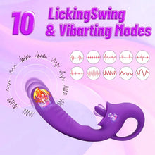 Load image into Gallery viewer, 8 Frequency Tongue Licking Vibration FemaleMassage Masturbator