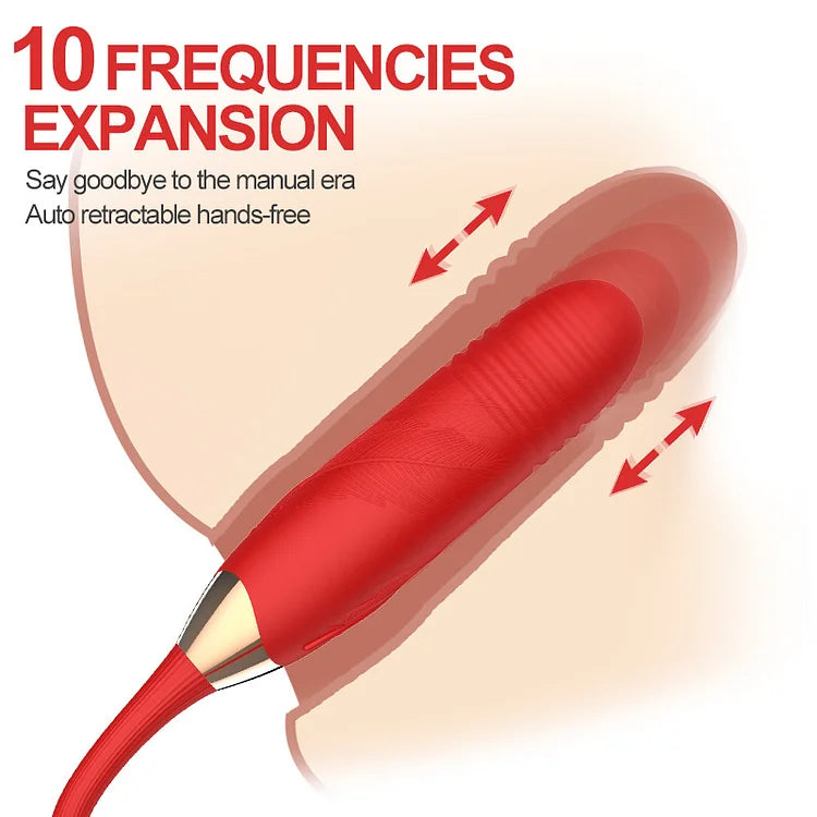 New Rose Masturbator 10 Frequency Sucking Vibrator