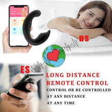 Load image into Gallery viewer, Prostate Massager App Remote Mobile Phone Remote Control Vestibular Artifact Strong Shock Button