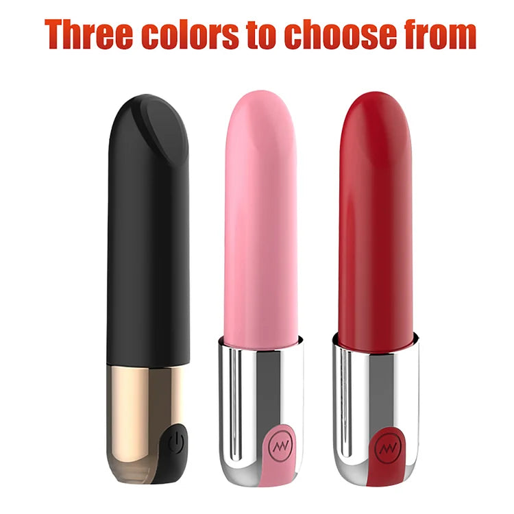 Mini Bullet Vibrator G Spot Lipstick Vibration Vagina Clitoris Stimulator