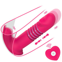 Load image into Gallery viewer, Remote Control Telescopic Dildo Clit Massager G-spot Vaginal Stimulator