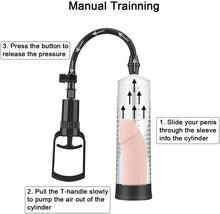 Load image into Gallery viewer, Vacuum Penis Pump Penis Massage &amp; Stimulation Device with Male Stroker