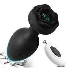 Load image into Gallery viewer, Rosebud App Remote Control 10 Frequency Vibration Rose Anal Vibrator