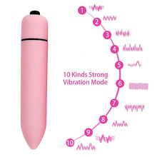 Load image into Gallery viewer, Vibrating Bullet Jumping Egg Mini Vibrating Rod Telescopic Jumping Egg Vibrating Anal Plug Vibrating Horse Eye Stick