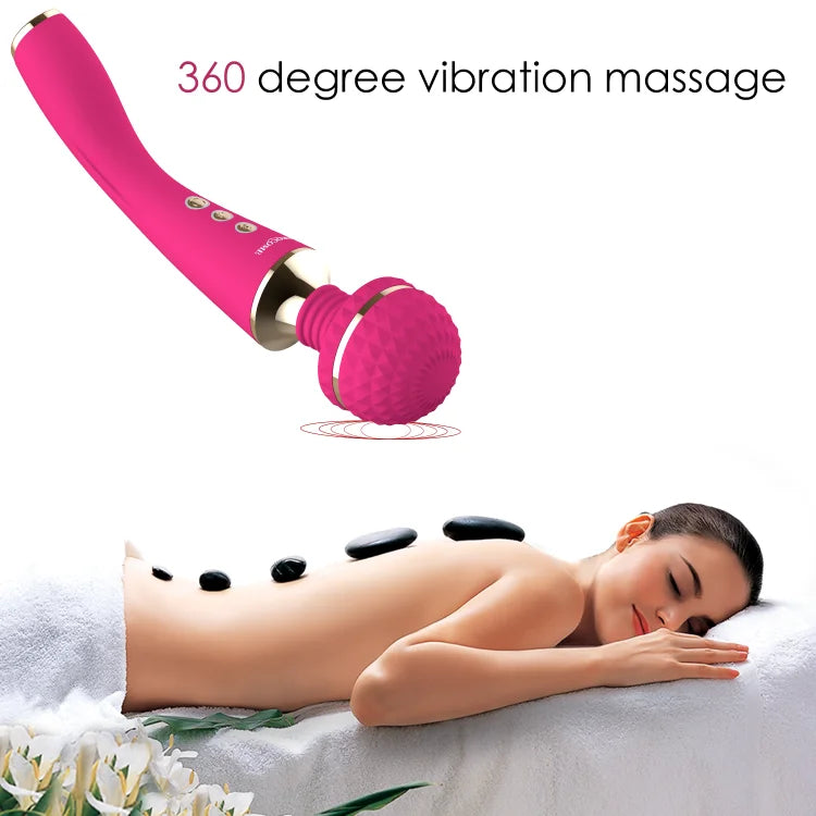 Southern Corona Vibrating Rod Warming Women's Masturbation Appliance Massage Stick Sex Products