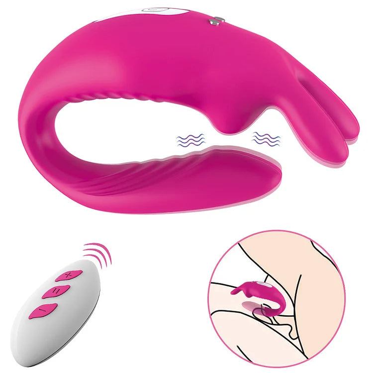 Clitoral G-Spot Rabbit Vibrator - Couple