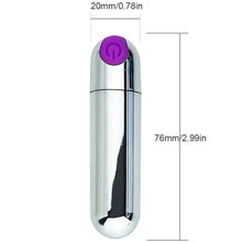 Load image into Gallery viewer, Bullet Vagina Stimulator Massager for Travel Vibrant with USB Rechargeable Waterproof