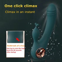 Load image into Gallery viewer, Rabbit Vibrator 10 Speed Strong Dildo G-spot Massager Vibration