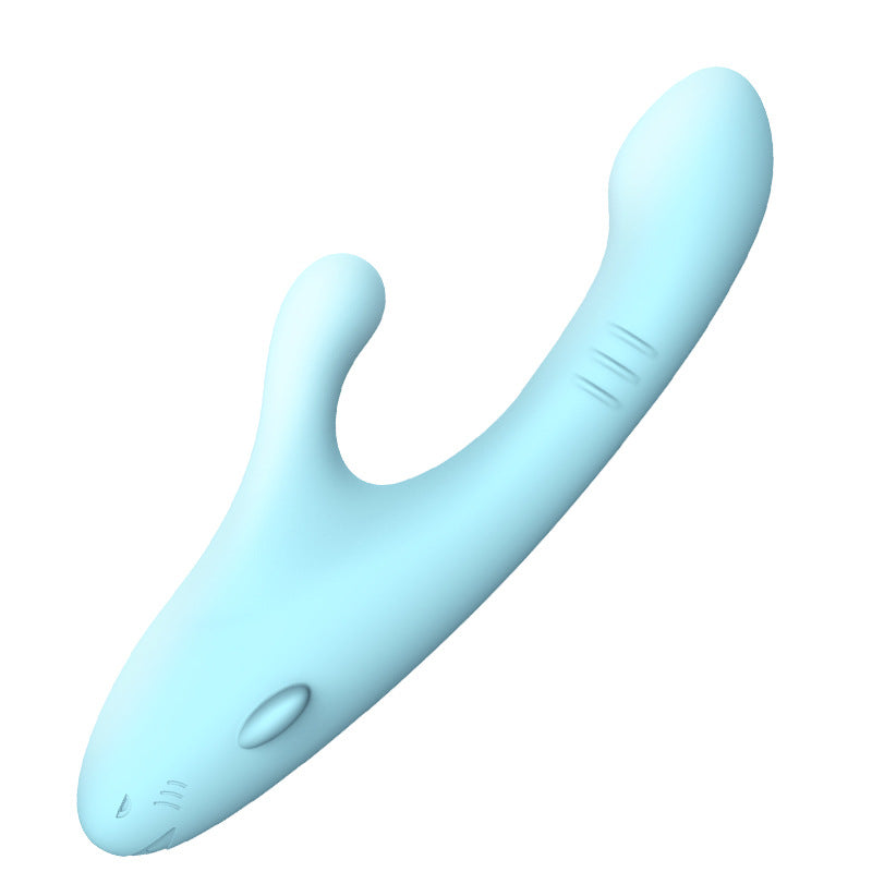 Shark Vibrator Nipple Clitoris Stimulator Vagina Massager G-spot Rabbit Vibrator