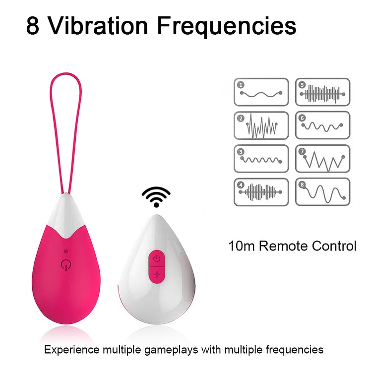 Wireless Remote Control Wearable Vibrator Vaginal Ball Vibrating Exercises