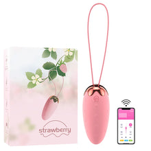 Load image into Gallery viewer, Vigorous Strawberry Egg Hopping App Smart Wireless Remote Control Going Out Wearing Masturbation Funny Egg Hopping Wholesale