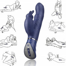 Load image into Gallery viewer, Multi Frequency Vibrator, Female Masturbator, Intelligent Heating, Double Strong Shock Massage Stick, Adult Sex Products Manufacturer