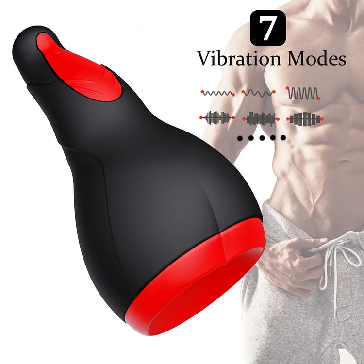 Outuoqi Sex Toys, Masturbation, Strong Vibration, Oral Sex Cup Trainer, Full-automatic Airplane Cup For Men