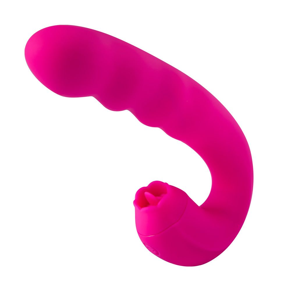 LILIAN G Spot Vibrator with Rotating Head & Vibrating Tongue